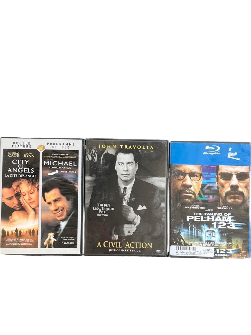 3 disc collection John Travolta
